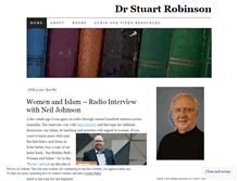 Tablet Screenshot of drstuartrobinson.com